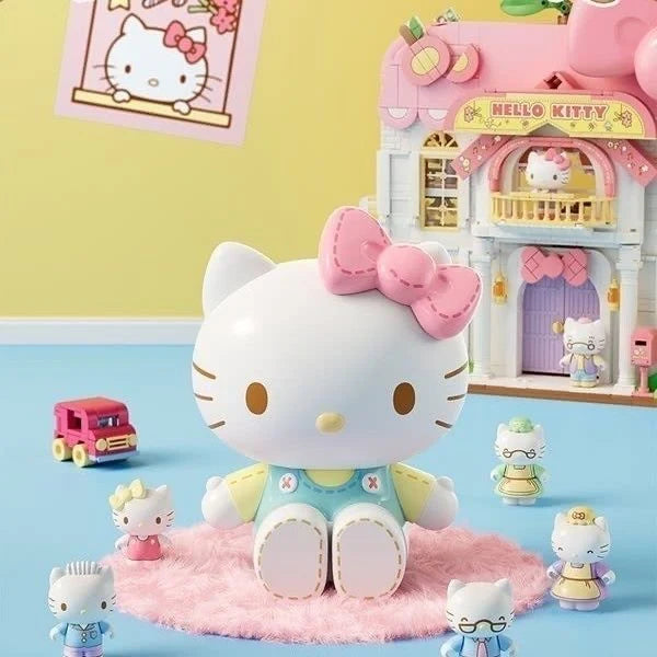 Hello Kitty Sweet Family Manor Building Blocks
