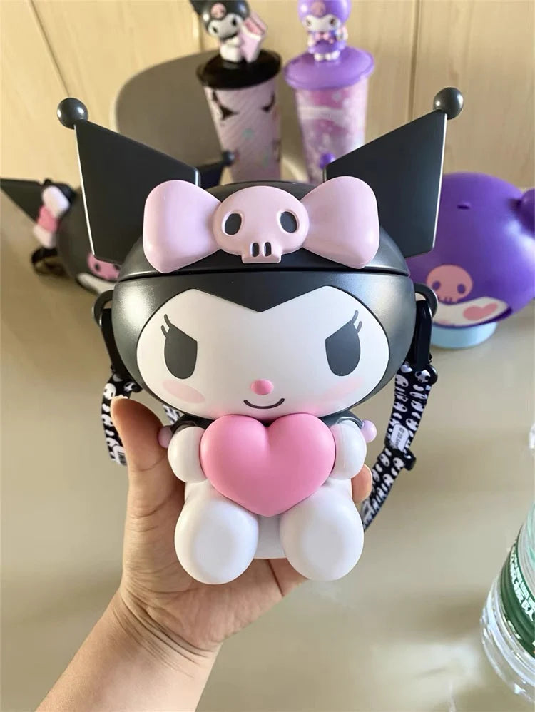 Kuromi Style Sipper Cup
