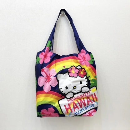 Aloha Hello Kitty Hawaii Foldable Reusable Tote Bag