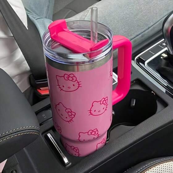 Sanrio Hello Kitty 40oz Stainless Steel Water Bottle