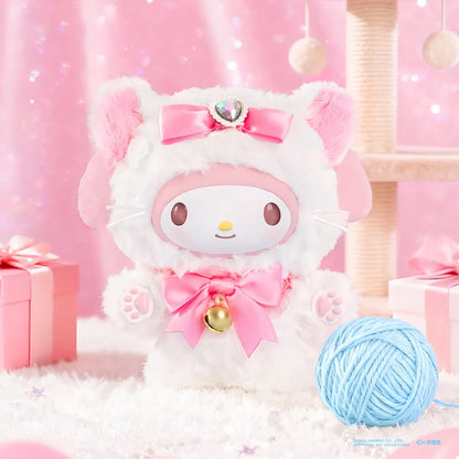 Sanrio Pastel Kitten Fluffy Plush Blind Box Series