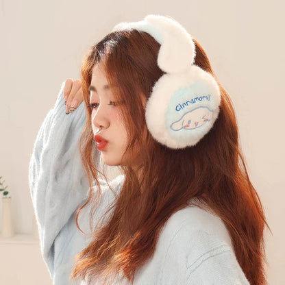 Sanrio Foldable Fluffy Winter Ear Muffs