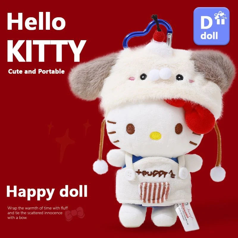 HelloKitty Costume Play Plushie Keychain