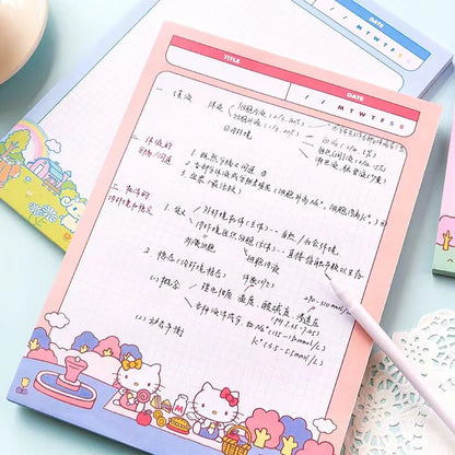 Sanrio Memo Pad Notebook