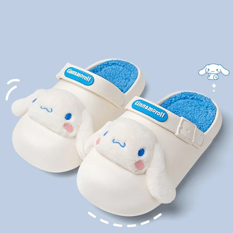 Sanrio Characters Fuzzy Slip on Shoes