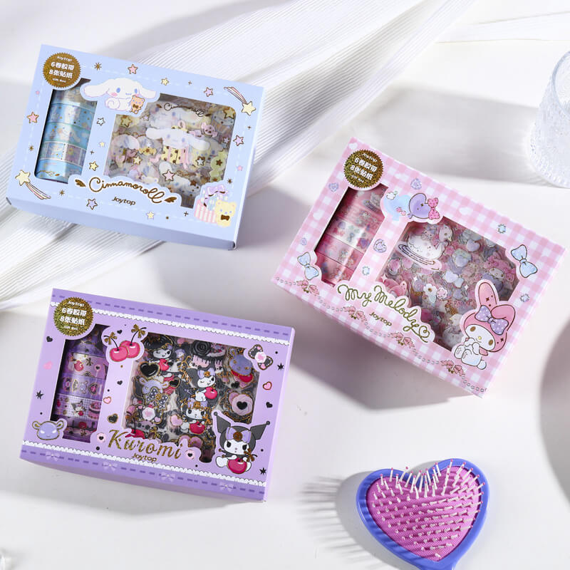 Sanrio Washi Tapes & Stickers Gift Set – In Kawaii Shop