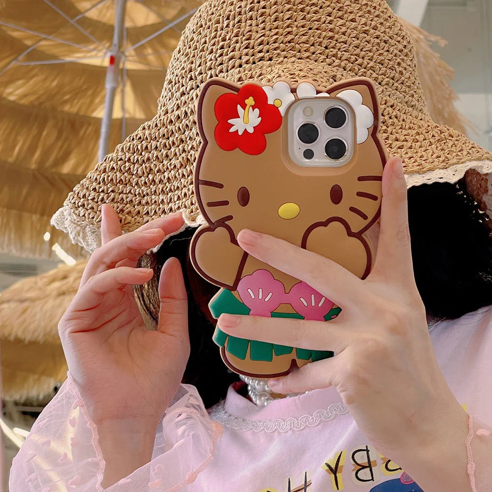 Hello Kitty Hawaii iPhone Case