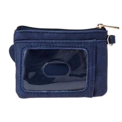 Hello Kitty Navy Blue Retractable Card Holder