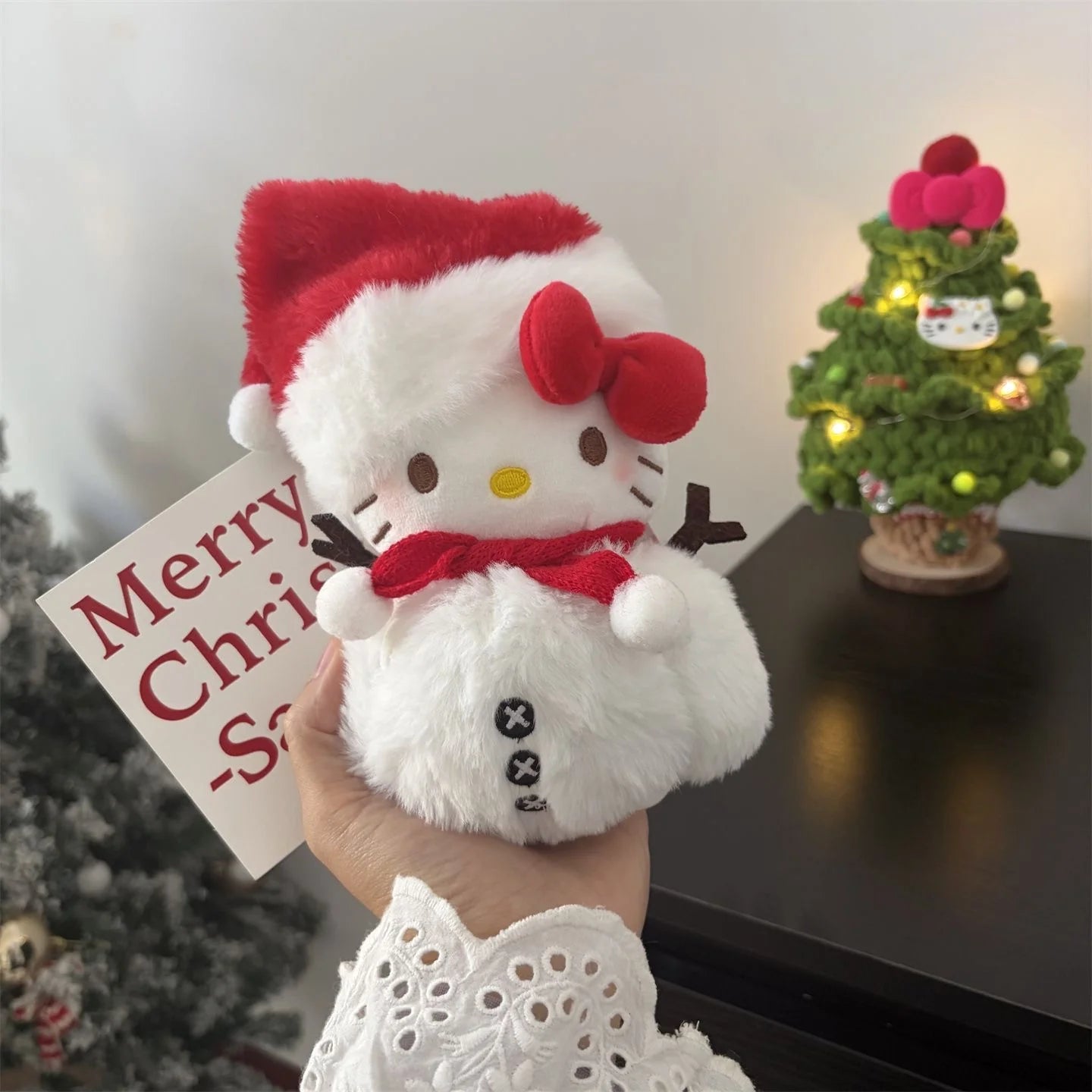 Hello Kitty Cozy Christmas Ornament