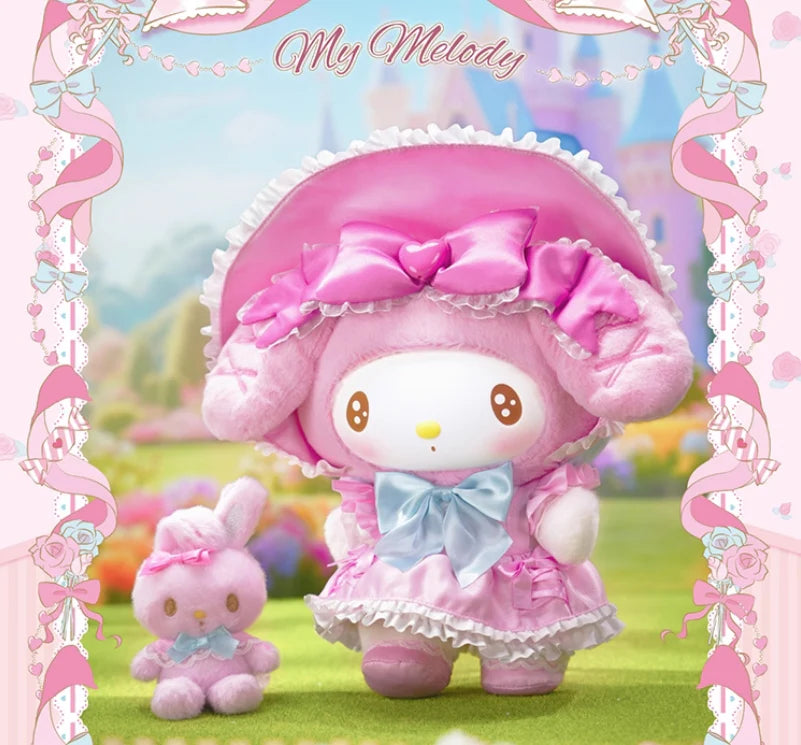 Kuromi & My Melody Fairy Tale Vinyl Face Plush Dolls