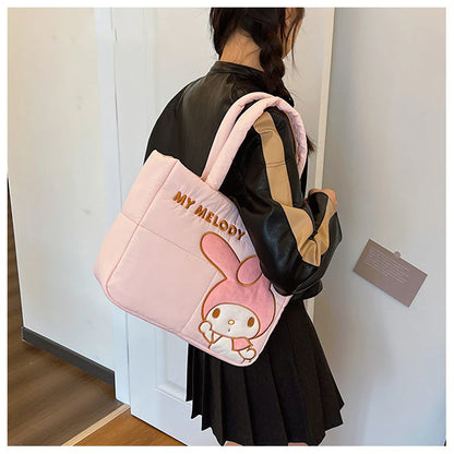 Sanrio Down-filled Shoulder Tote Bag
