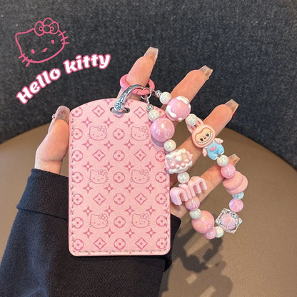 Hello Kitty Pink Monogram Card Holder
