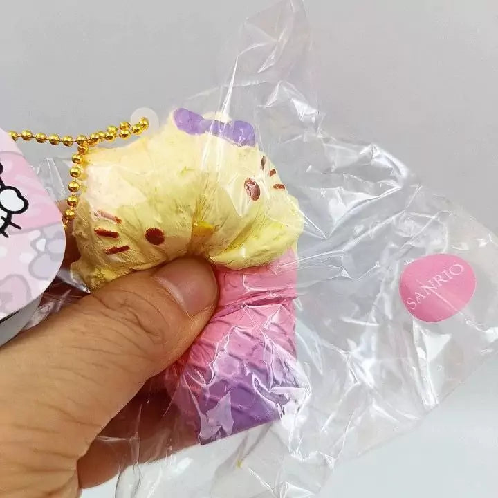 Hello Kitty Food Slow Rising  Squishy Keychain