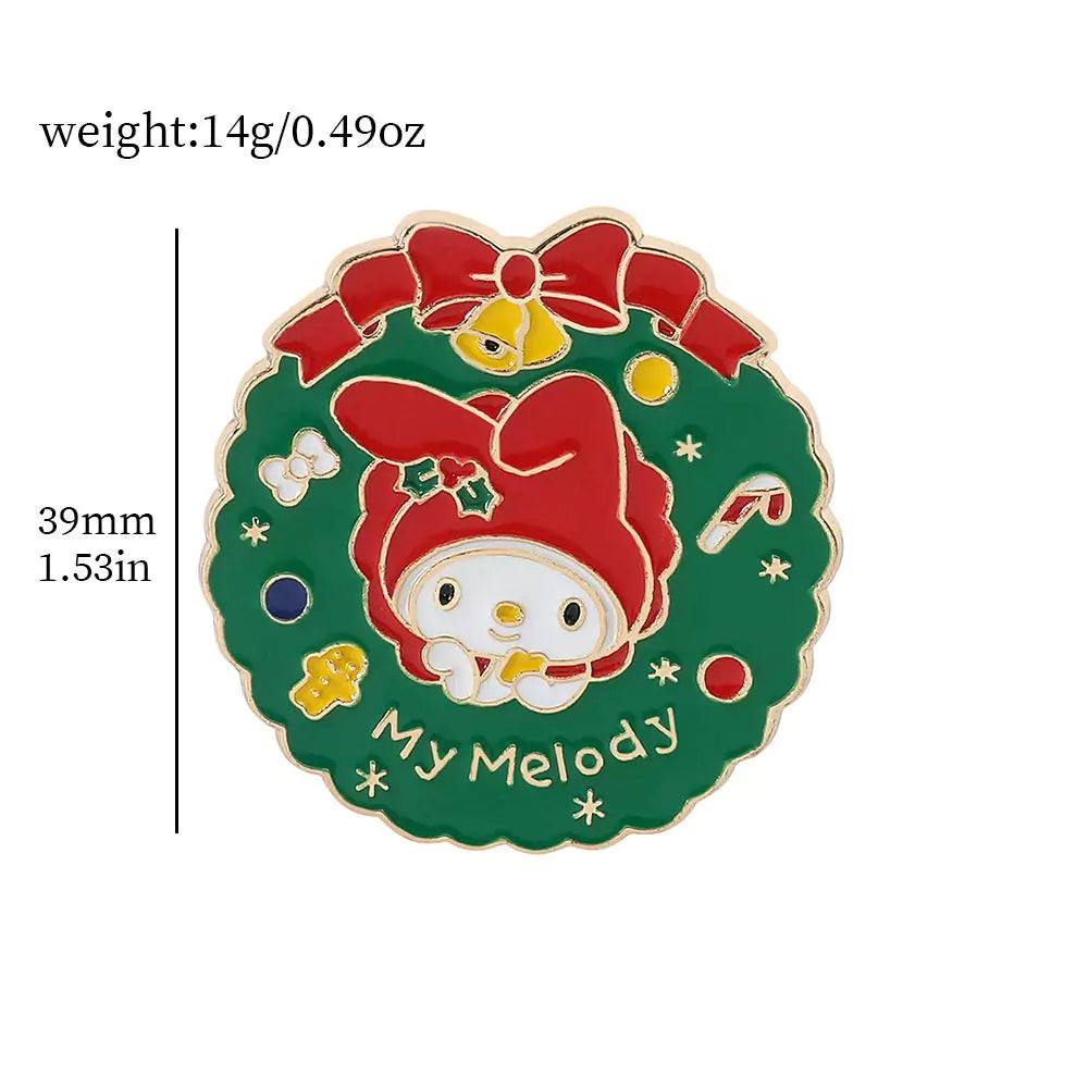 Sanrio Christmas Pin