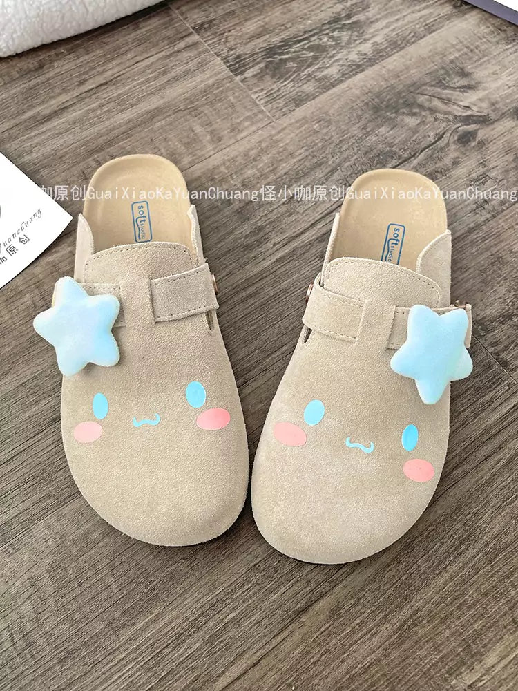 Sanrio Characters Suede Soft Footbed Clogs