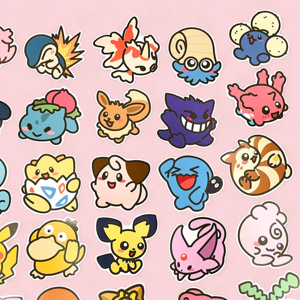 Pokémon 'Gotta Catch Em All' Stickers