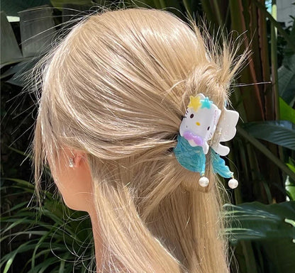 Hello Kitty Mermaid Hair Claw