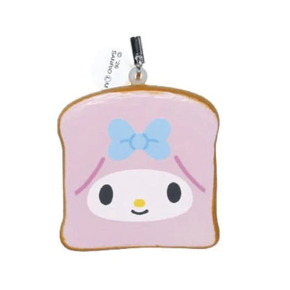 Sanrio Characters Toast Bread Plush Keychain Blind Box