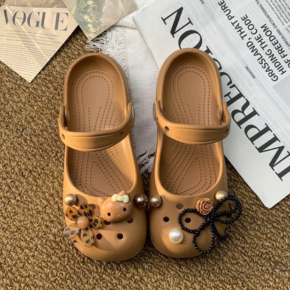 Customizable Crocs-Style Clogs Summer Beach Shoes