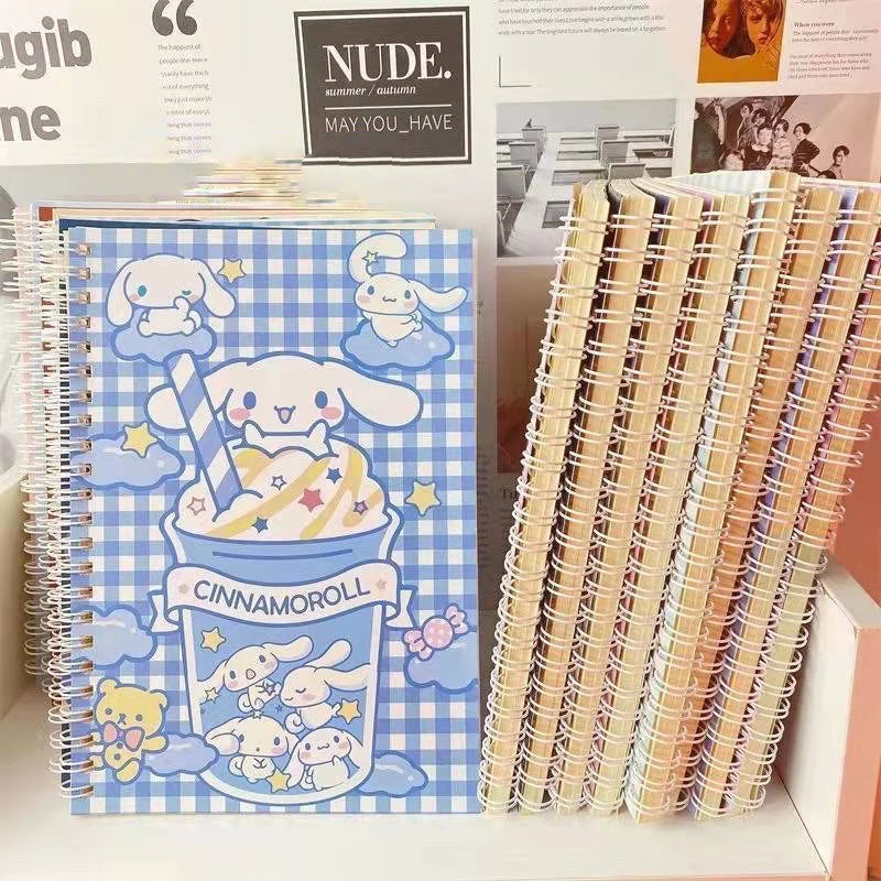 Sanrio A5 Spiral Bound Lined Notebook