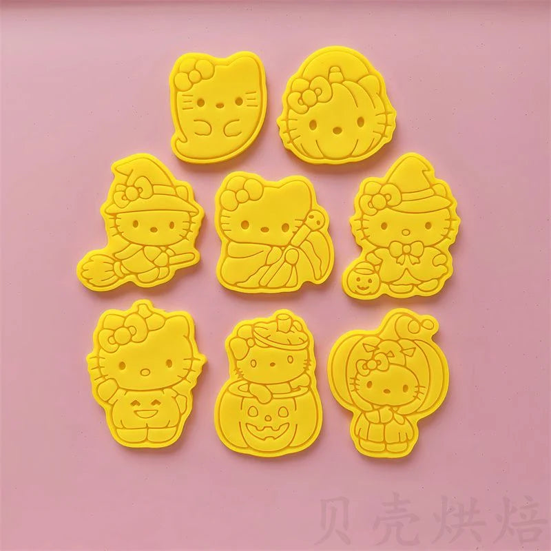 Hello Kitty Halloween 3D Biscuit Mould