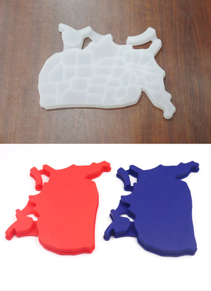 Creative Map Of America Ice Cube Ice Mold