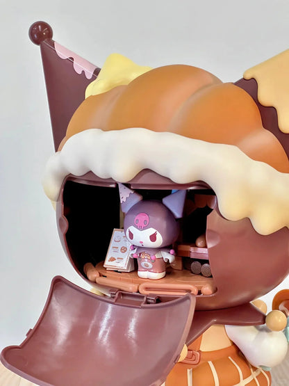 Kuromi Bread Party Figure Building Blocks