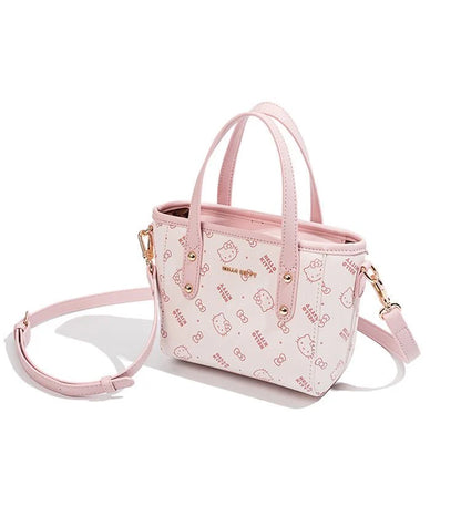 Hello Kitty All Over Print Mini Tote Crossbody Bag