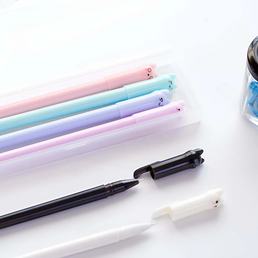 Kawaii Cat Gel Ink Pen