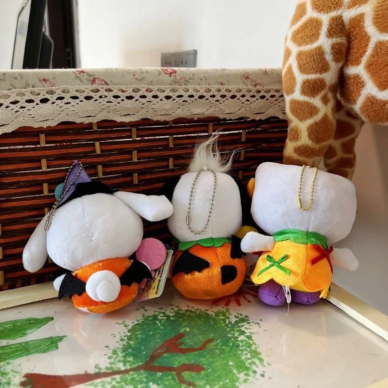 Sanrio Halloween Plushie Keychain