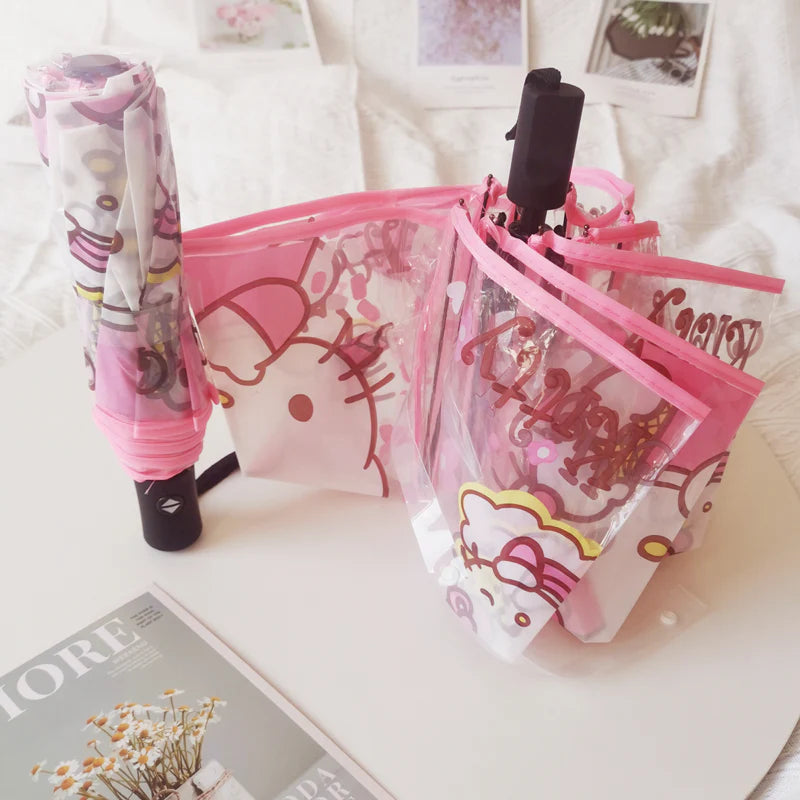 Hello Kitty Clear Bubble Umbrella