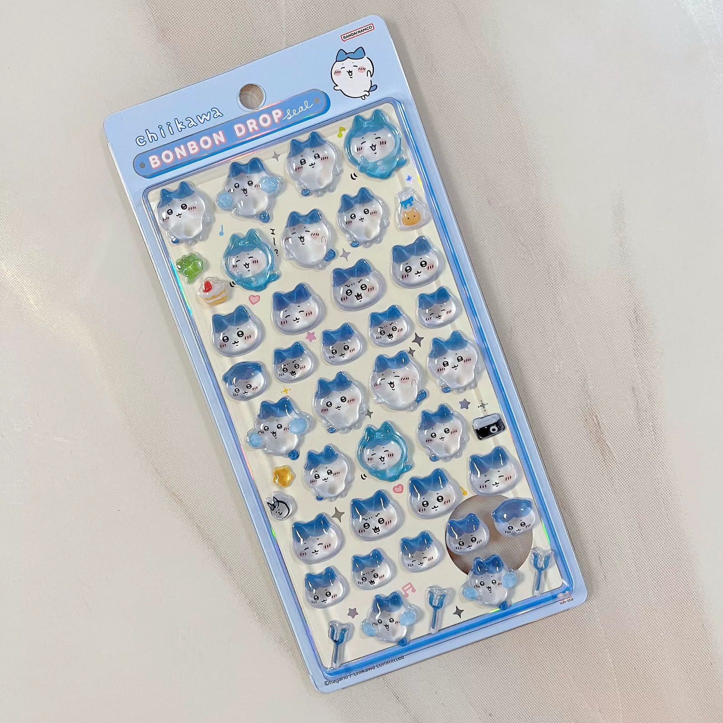 Chiikawa Bonbon Drop Puffy Sticker Sheet