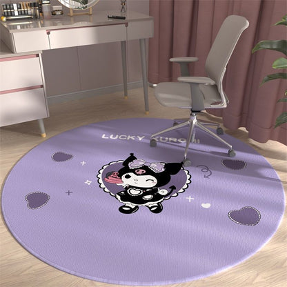 Kuromi Charm Floor Mat