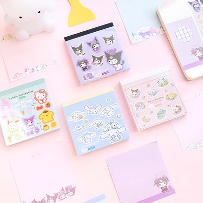 Sanrio Kawaii Memo Pad Set