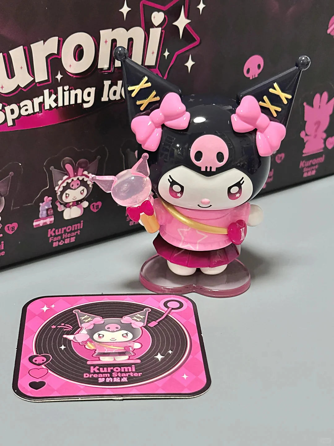 Kuromi Sparkling Idol Blind Box Figures