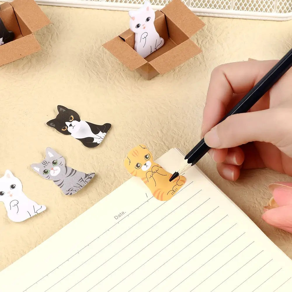 Kitty Peek-a-Box Sticky Notes