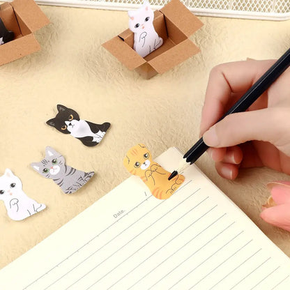 Kitty Peek-a-Box Sticky Notes