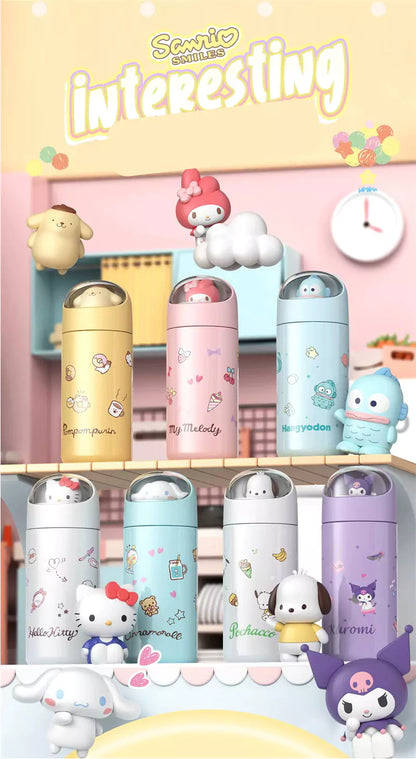 Sanrio Space Capsule Water Thermos Bottles (350m)