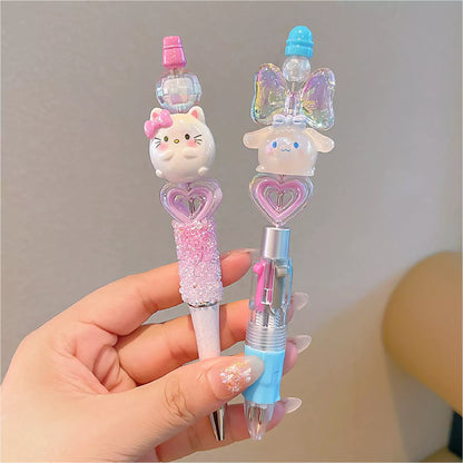 Handmade Glittering Sanrio Characters Ballpoint Pen