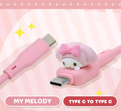 Sanrio Character Charging Cable (1m, MFi Certified)