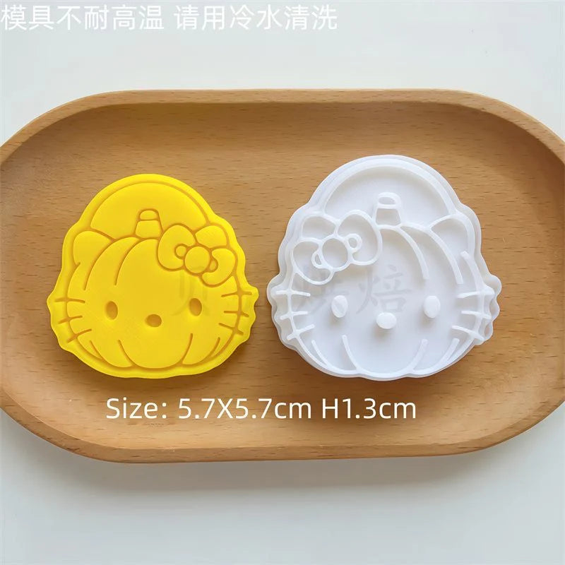 Hello Kitty Halloween 3D Biscuit Mould