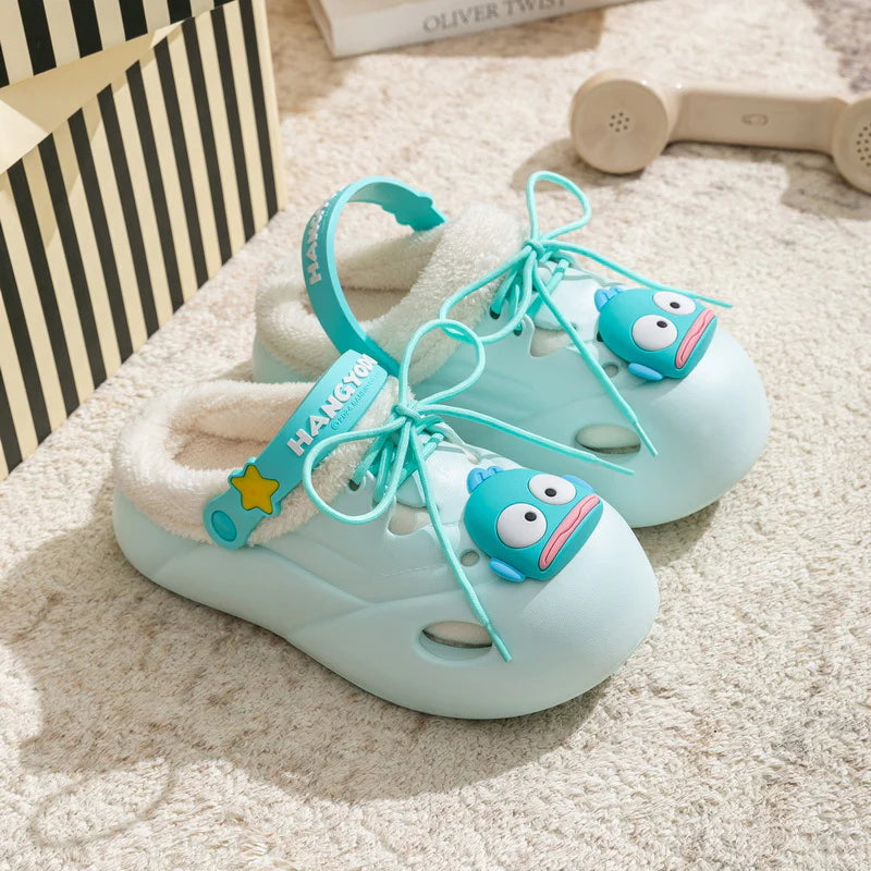 Sanrio Fleece Bow Clogs