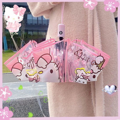 Hello Kitty Clear Bubble Umbrella