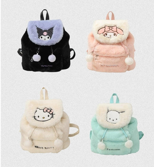 Sanrio Fluffy Backpack