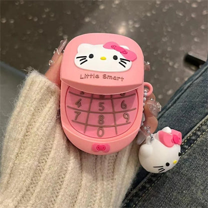 Pink Hello Kitty Cellphone AirPod Case