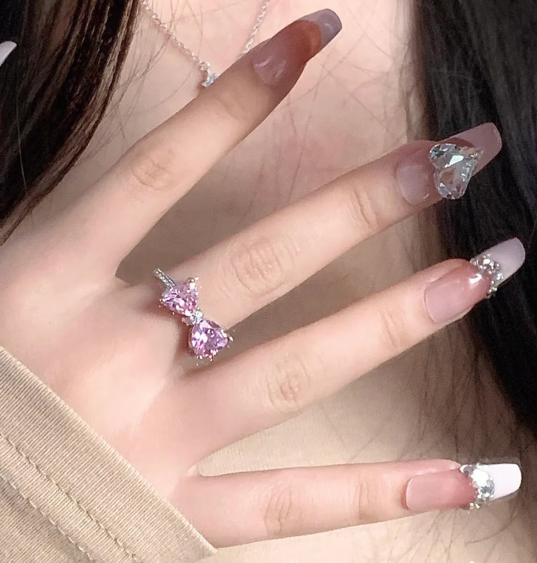 Hello Kitty Pink Bow Promise Ring