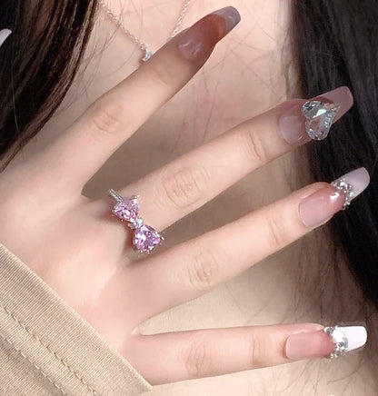 Hello Kitty Pink Bow Promise Ring