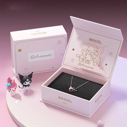 My Melody and Kuromi Hook Together Necklace