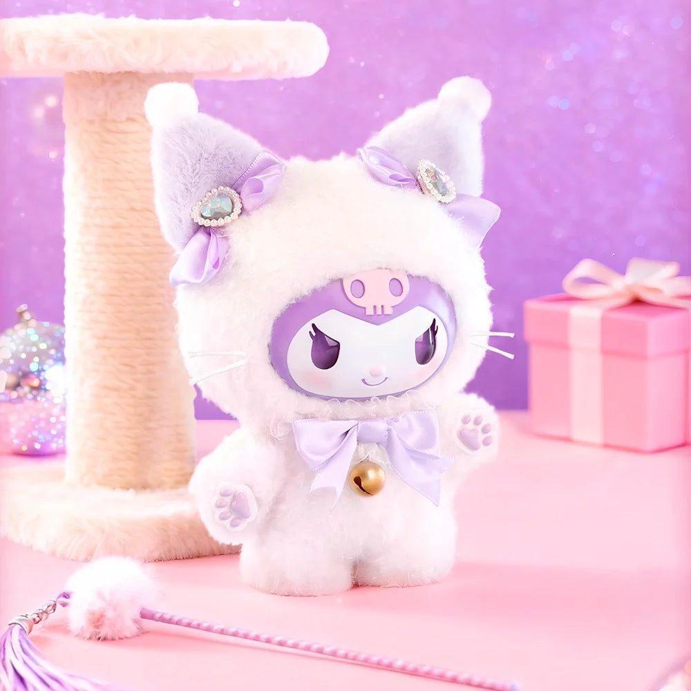 Sanrio Pastel Kitten Fluffy Plush Blind Box Series