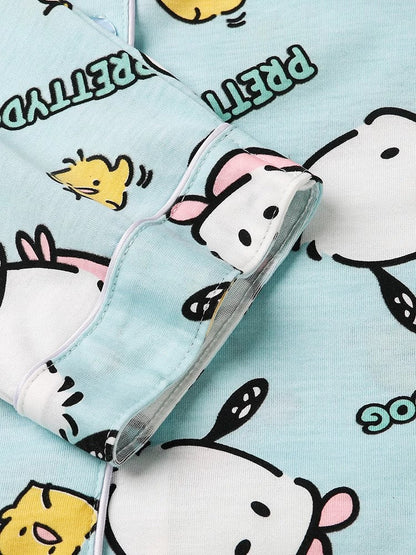 Pochacco Pajama Set – Long Sleeve Top & Pants